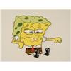 Image 2 : Animation Art SpongeBob Looking Troubled Cel Original