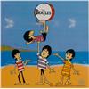 Beatles Cartoon Ltd Ed Sericel Animation Cel Ringo Boys