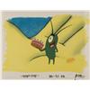 Original Cel Cake SpongeBob Production Art Background