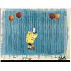 Putting On SpongeBob Original Cel Production Background