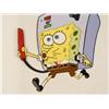 Image 2 : Running With Blower Original SpongeBob Cel Animation