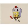 Image 2 : Production SpongeBob Running Reef Original Art Cel