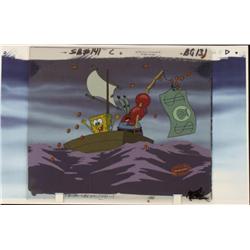 Cel Krab Dream Original SpongeBob Background Animation