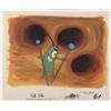 Plankton In SpongeBob Original Animation Cel Background