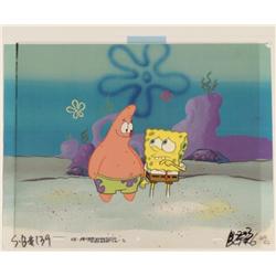 Looking At Original SpongeBob Background Cel Production