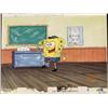 Monitor Art SpongeBob Original Cel Animation Background