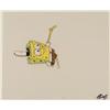 Image 1 : Pointing Up SpongeBob Original Production Cel Art