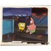 Image 1 : Smiling SpongeBob Original Background Cel Production