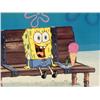 Image 2 : Original SpongeBob Production Art Background Cel Laugh