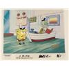 SpongeBob Production Reading Original Cel Background