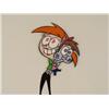 Image 2 : Cel Production Blue in Face Fairly Odd Parents Original