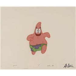 SpongeBob Original Patrick Sprinting Cel Production Art