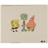 Image 1 : Cel SpongeBob Bad Day Original Production Art Squidward