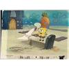 Image 1 : Ghost Squid Original Background Animation Cel SpongeBob