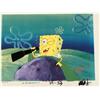 Image 1 : Cel Original Spy SpongeBob Background Production Art