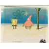 Image 1 : Look Up Original SpongeBob Art Cel Background Animation