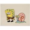 Image 2 : Original Looking Down SpongeBob Production Art Cel Gary