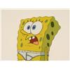 Image 2 : Original SpongeBob Wide Open Mouth Animation Cel Art