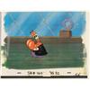 Image 1 : Production Cel Gazing Background Original SpongeBob