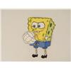 Image 2 : SpongeBob Holding Volleyball Original Animation Cel Art