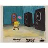 Image 1 : Speakers Original SpongeBob Background Animation Cel