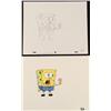 Image 1 : Ice Cream Cone SpongeBob Drawing Cel Animation Original