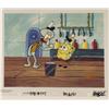 Image 1 : Yell Background Art SpongeBob Cel Animation Original