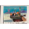 Captain Art Cel Original SpongeBob Background Animation