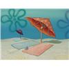 Image 2 : SpongeBob Original Background Animation Beach Art Towel