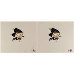 2 Sequential Fairly Odd Parents Cels Original Animation