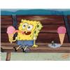 Image 2 : SpongeBob Ice Cream Background Cel Animation Original