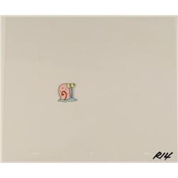 Gary the Snail Animation Original Art SpongeBob Cel