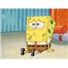 Image 2 : Sitting SpongeBob Original Art Cel Background Animation
