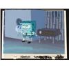 Image 1 : Blue Original Background SpongeBob Production Cel Art