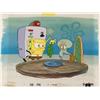SpongeBob Blow Sand Original Cel Production Background