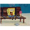 Image 2 : Original SpongeBob Animation Cel Background Park Bench