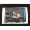Rollin Dice SpongeBob Background Original Animation Cel