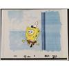 Jolly SpongeBob Original Art Background Cel Animation