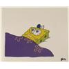 Image 1 : Production Art Cel SpongeBob Red Eyes Sleep Original