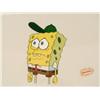 Image 2 : Cel SpongeBob Nervous Art Looking Original Production