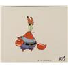Mr Krabs Hand Down Cel Art Original SpongeBob Animation