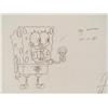 Image 2 : SpongeBob At Beach Original Drawing Animation Cel Art