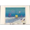 Image 1 : SpongeBob Stick Original Animation Cel Background Art