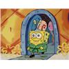 Image 2 : Gary On SpongeBob Original Animation Cel Background