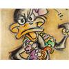 Image 2 : Dick Duerrstein Hawaiian Daffy Duck Original Painting