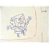 Image 2 : Freaking Out Cel Drawing Original Animation SpongeBob