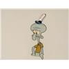 Image 2 : Squidward Hat Production Cel Original SpongeBob Art