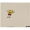 Image 1 : Jumping Up Original Animation Art Cel SpongeBob Arms Up