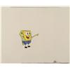 Image 1 : Original Hey Look Animation Art SpongeBob Cel Pointing