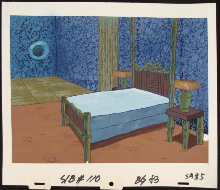 Background Art Original Spongebob Bedroom Animation